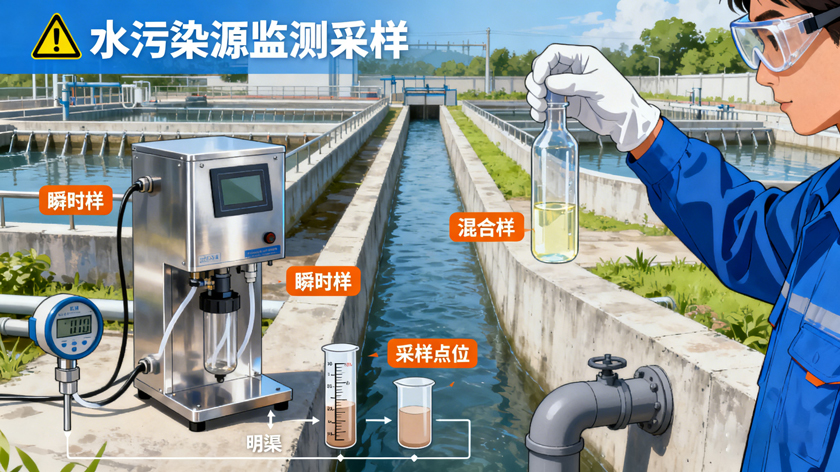 污水采样别瞎选!瞬时样vs混合样,看完这篇再也不纠结